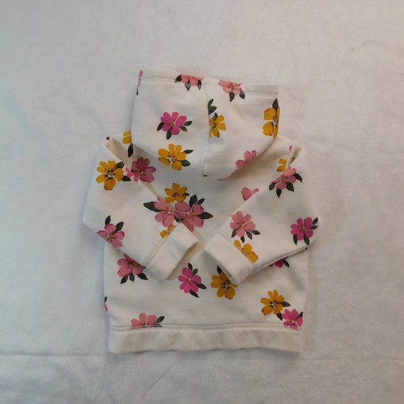 Bundle of Old Navy 6-12M Soft Floral Hoodie & Skinny Adjuste` Pullon Jeans - Picture 4 of 7